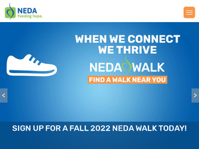 'nationaleatingdisorders.org' screenshot