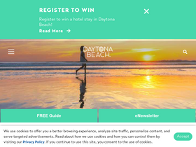 'daytonabeach.com' screenshot
