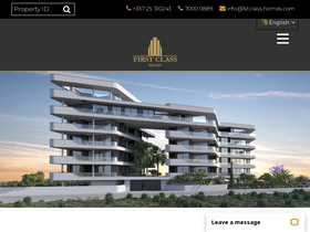 '1stclass-homes.com' screenshot
