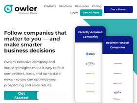 'owler.com' screenshot