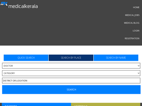 'medicalkerala.com' screenshot