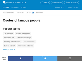 'quotepark.com' screenshot