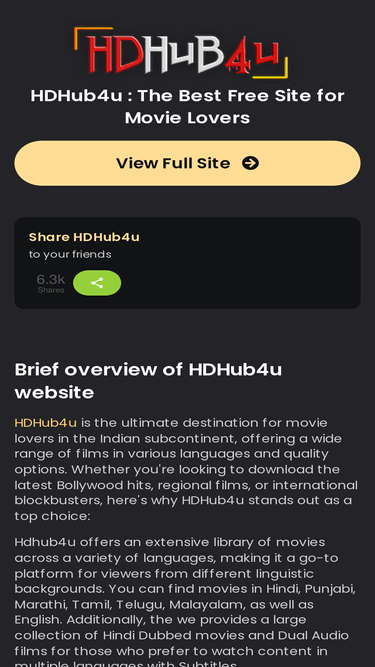 hdhub4u.gives