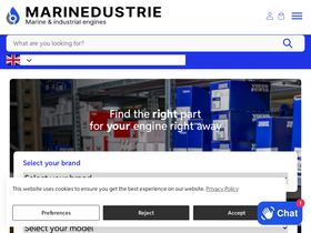 marinedustrie.com homepage screenshot