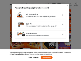 'littlecaesars.com.tr' screenshot