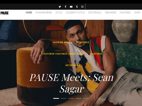 'pausemag.co.uk' screenshot