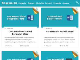 'baguspedia.com' screenshot