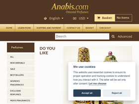 'anabis.com' screenshot
