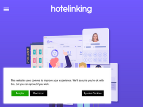 'hotelinking.com' screenshot