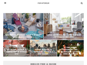'for-interieur.fr' screenshot