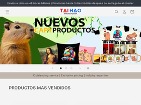 importadorataihao.pe homepage screenshot