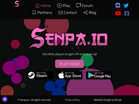 'senpa.io' screenshot