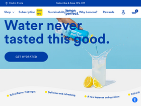 Lemonperfect website screenshot