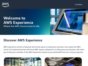 'aws-experience.com' screenshot