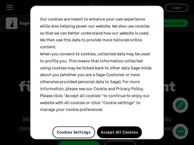 'intacct.com' screenshot