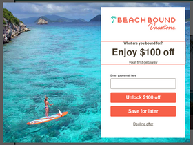 'beachbound.com' screenshot
