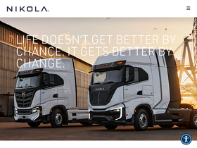 'nikolamotor.com' screenshot
