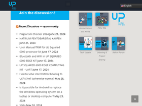 'up-community.org' screenshot