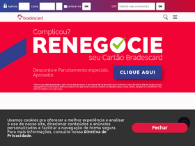 'bradescard.com.br' screenshot