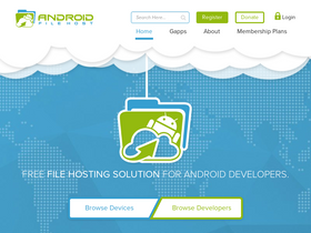 'androidfilehost.com' screenshot