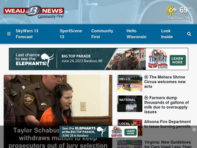 'weau.com' screenshot