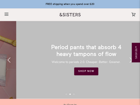'andsisters.com' screenshot