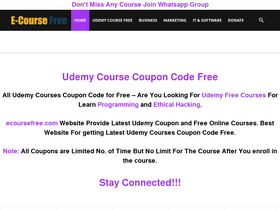 ecoursefree.com