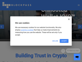 'blockpass.org' screenshot