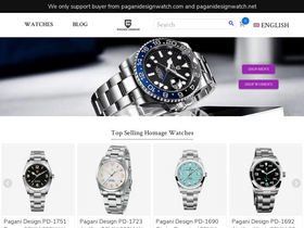 'paganidesignwatch.com' screenshot
