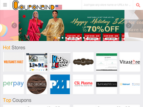 'couponbind.com' screenshot