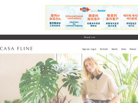 'casafline.com' screenshot