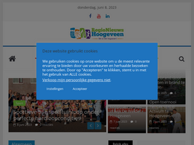 'regionieuwshoogeveen.nl' screenshot