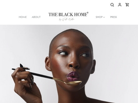 theblackhome.com homepage screenshot