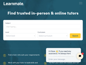 'learnmate.com.au' screenshot