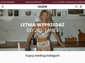 oooya.pl homepage screenshot