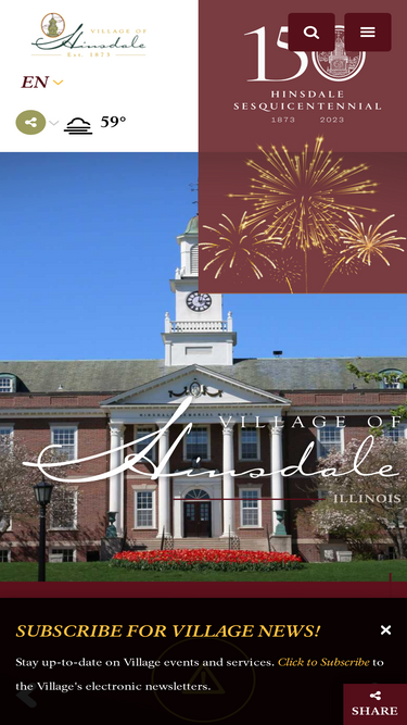 villageofhinsdale.org