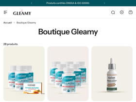gleamymorocco website screenshot