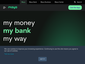 'paymaya.com' screenshot