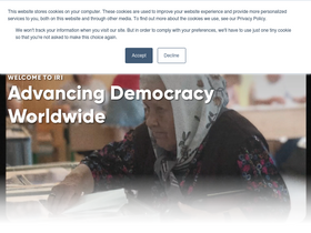 'iri.org' screenshot