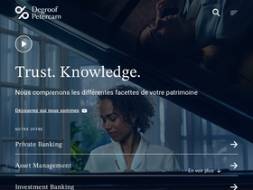 'degroofpetercam.com' screenshot