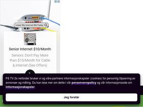 'altomfotball.no' screenshot