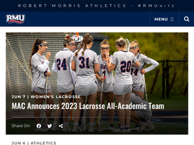 'rmucolonials.com' screenshot
