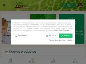 'fertitienda.com' screenshot