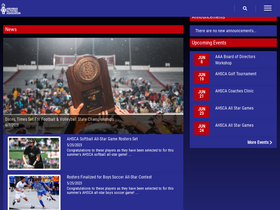 'ahsaa.org' screenshot