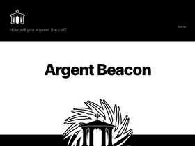 'argentbeacon.com' screenshot