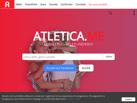 'atletica.me' screenshot