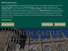 'dublincastle.ie' screenshot