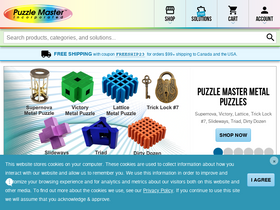 'puzzlemaster.ca' screenshot