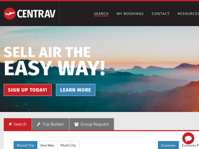 'centrav.com' screenshot