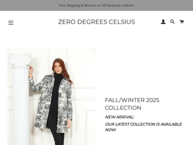 0degreescelsius.com homepage screenshot